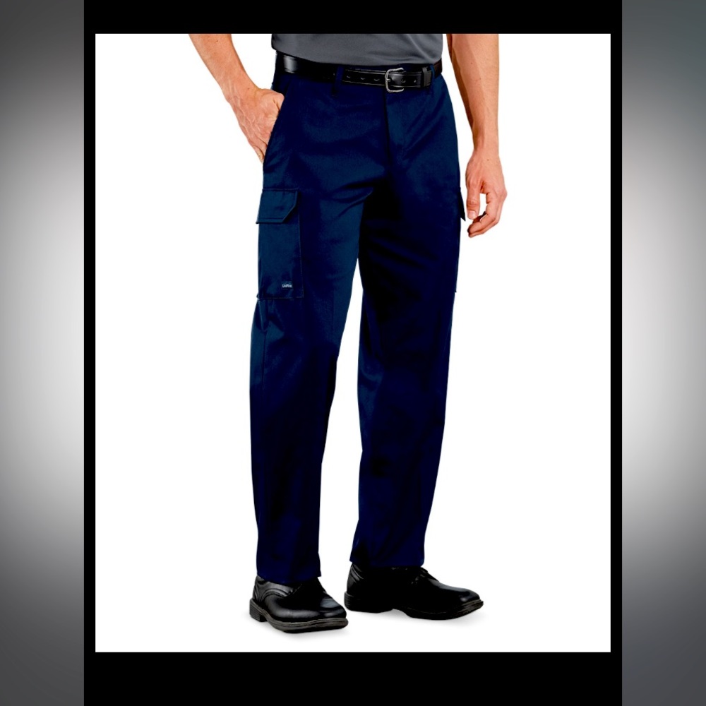 SofTwill Navy Cargo Pants 38 x 34